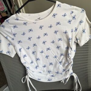 Hollister Butterfly Must Have Collection Baby Tee